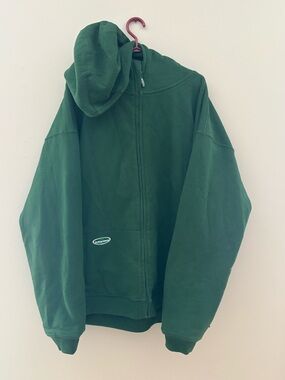 Arborwear Heavyweight Thick Full Zip Hoodie Green 3XL Workwear Like New